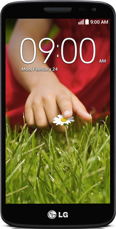 Actual size image of  LG G2 mini(D618) .