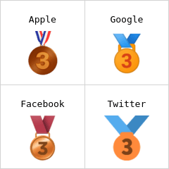 ميدالية مركز ثالث إيموجي