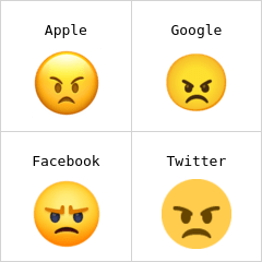 Faccina arrabbiata Emoji