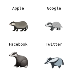 Badger emoji