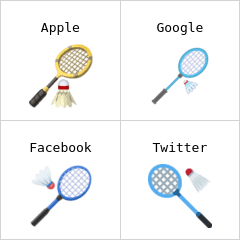 Badminton emoji