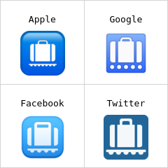 Simbolo del ritiro bagagli Emoji
