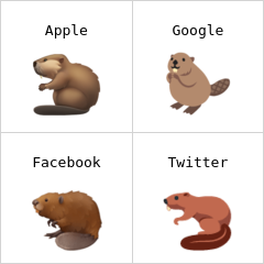 Beaver emoji