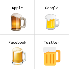 Boccale di birra Emoji