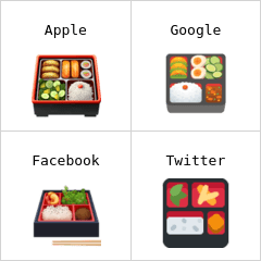 Bento box Emoji