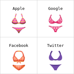 比基尼 表情符号