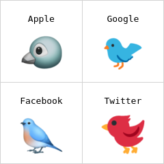 Pássaro emoji