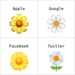 çiçek açma emoji