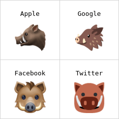 Wildschwein Emoji