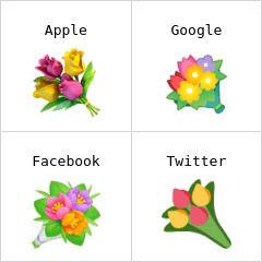 Mazzo di fiori Emoji