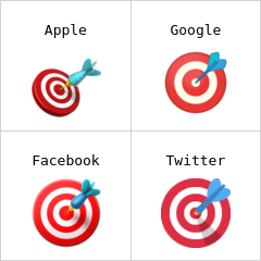 Bullseye emoji