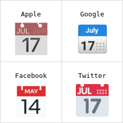 Calendário emoji