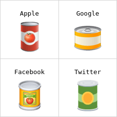 Canned food emoji