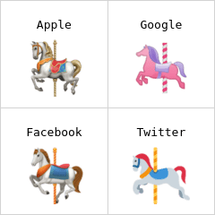 Cheval de manège emojis