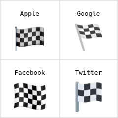 Zielflagge Emoji