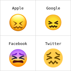Verwirrtes Gesicht Emoji