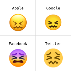 Kafası çok karışık yüz emoji