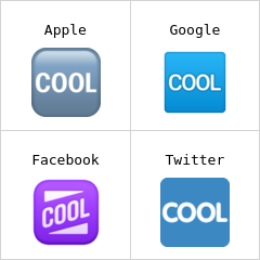 COOL düğmesi emoji