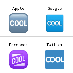 štítek COOL emodži