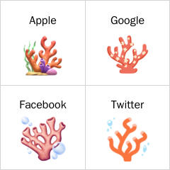 Koralle Emoji