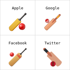 Cricket game emoji