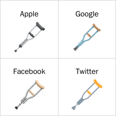 Krücke Emoji