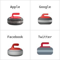 Pedra de curling emoji