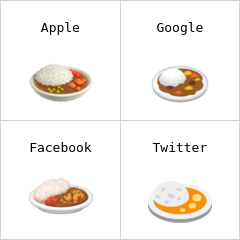 咖喱饭 表情符号
