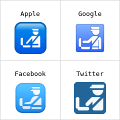 Simbolo della dogana Emoji