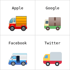 Camion de livraison emojis