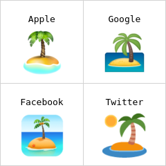 Einsame Insel Emoji