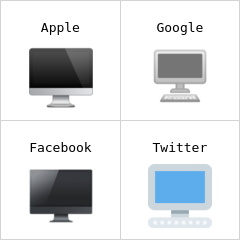 Máy tính để bàn biểu tượng