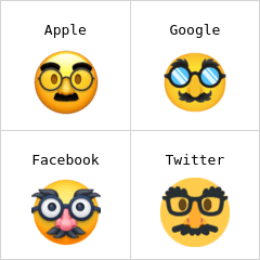 Disguised face emoji