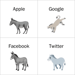 Donkey emoji