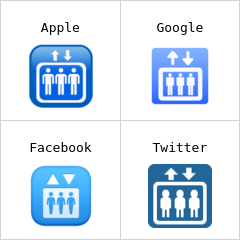 Fahrstuhl Emoji
