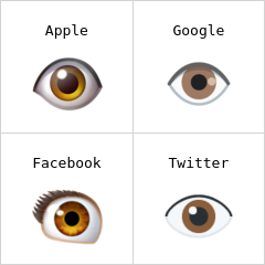 Eye emoji