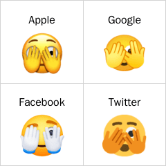 Muka dengan mata mengintai Emoji