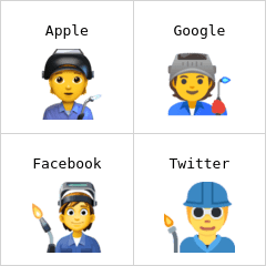 Factory worker emoji