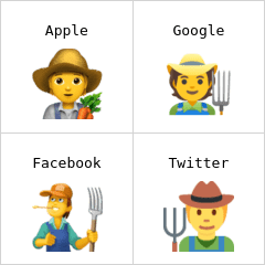 Farmer emoji