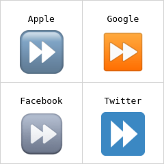 Doppelpfeile nach rechts Emoji