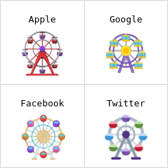 Ferris wheel emoji