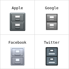 File cabinet Emojis