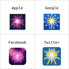 Feuerwerk Emoji