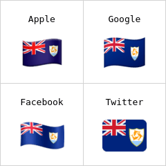 Bandera de Anguila Emojis