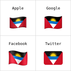 Flagge von Antigua und Barbuda Emoji