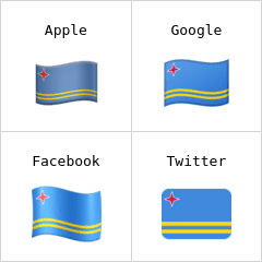 Bandiera di Aruba Emoji