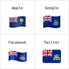 Flagge der Ascension-Insel Emoji