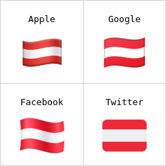 Bandeira da Áustria emoji