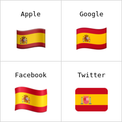 Flagge von Ceuta und Melilla Emoji