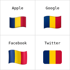 Bendera Chad Emoji